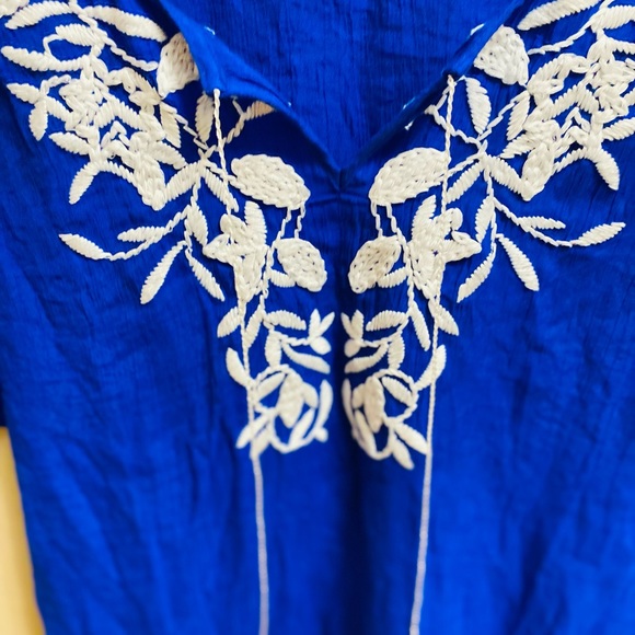 Blue blouse size L - Picture 5 of 8